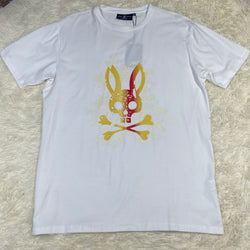 Shattered psycho Bunny Tee shirt