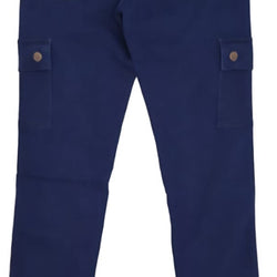 MJPP 5658 Blue Stretch Cargo Men Pants