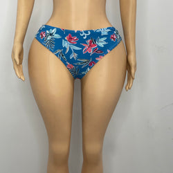 Blue Floral BeachPanty