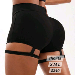 Shorts With Leg Strap