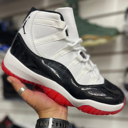Jordan 11 High Cut Red/White