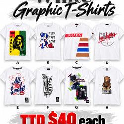 40$ White Sale T-Shirts