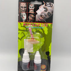 Fake Blood and Pick Makeup Set