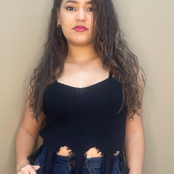 Crochet Strap Crop Top sw9626