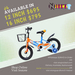 12" Doumoer Orange/Blue