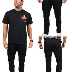 MJP 3908 Long Black Men Pants