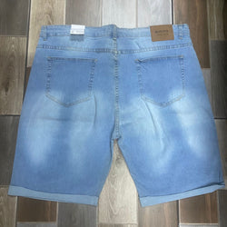 1031- Men Hyper Denim Cut Up 3/4