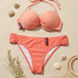 Lycra Plain Bikini