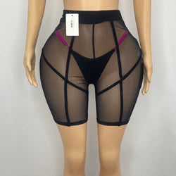 Z Mesh 3/4 Pants With Lining