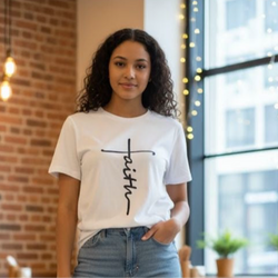Faith Print Tee