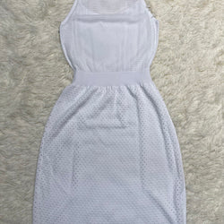 Sleeveless Knit midi Dress