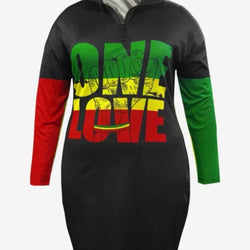 Long Sleeve One Love Dress