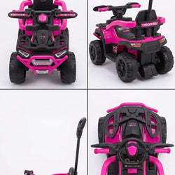 Push Handle ATV Swivel Manual