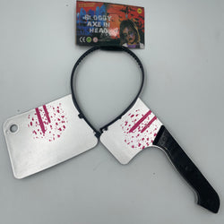 Bloody Axe or Knife In Head