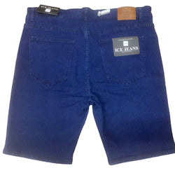 MSO-0964 Men Blue Ice 3/4 Jeans