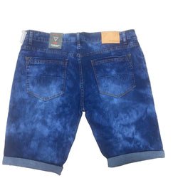 PF-1477 Men Acid Blue 3/4 Jeans