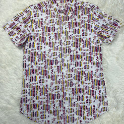 Interjection words print shirt