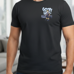 Simpsons GoodLuck Cartoon Print T Shirt