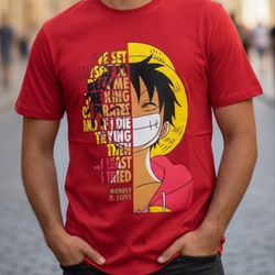Monkey D.Luffy Men Tee Shirt