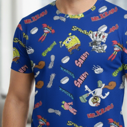 Spongebob And Friends print Tee shirt