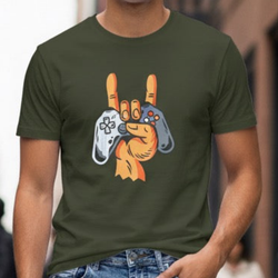Gaming Rockstar Men Tee Shirt