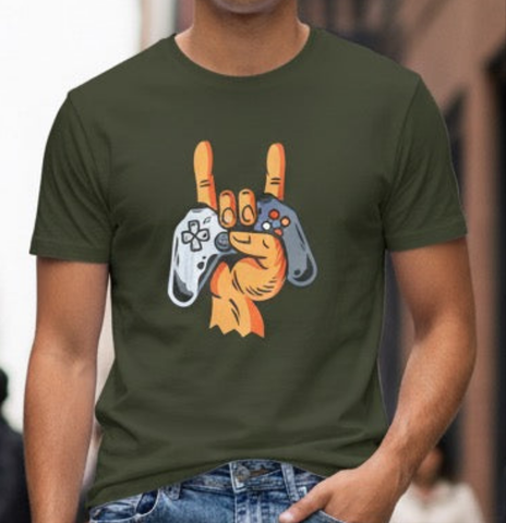 Gaming Rockstar Men Tee Shirt