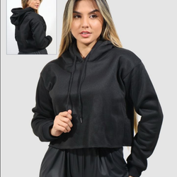 V7 MTS 110000 Ladies Hoodie Crop