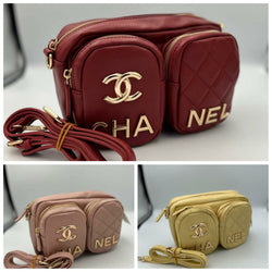 Chanel 2 Pocket Pouch Bag 1797