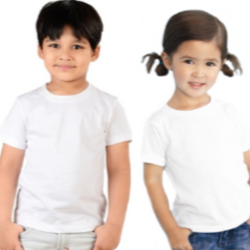 Best Value Kids Round Neck White Tee