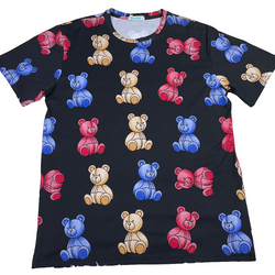 Hyper Teddy Bear Print Tee Shirt