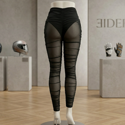 Mesh Long Scrunch Pants with Inner BP5282 W Capella