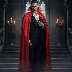 Adult Dracula Collar Cape