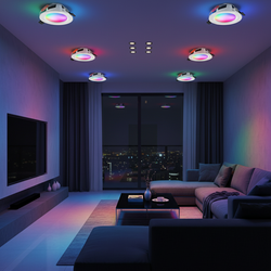 LED Multicolor Downlighter with App Control