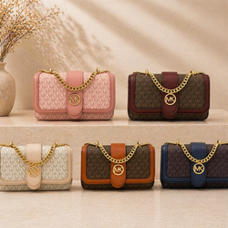 Michael Kors Side Rectangle Chain Side Bag
