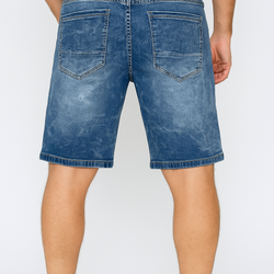 C5115- Men White Clouds Style 3/4 Jeans