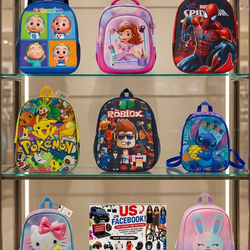 A Back To School Cartoon Character 12 inch Preschool Bags1 pcs