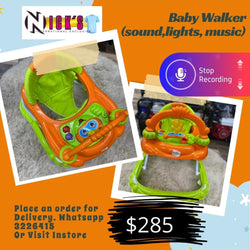 Baby Walker Frog Style