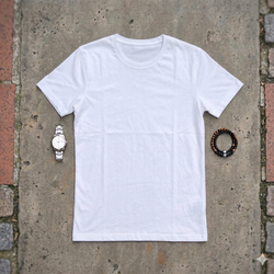 Best Value Tees Round Neck White