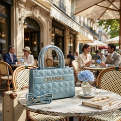 Chanel Diamond Stich Hand Bag 8882