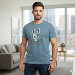 Psycho Bunny Muti Print Tee Shirt