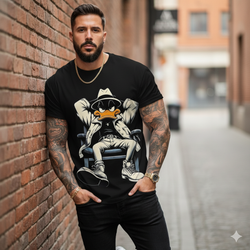A Nick's Brand Mafia Duck Tee Shirt