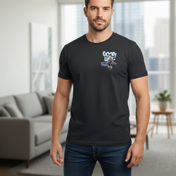 Simpsons GoodLuck Cartoon Print T Shirt