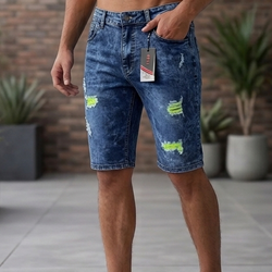 5115 Men Cloud Blue 3/4 Jeans