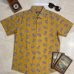 Leaf Print Shirt