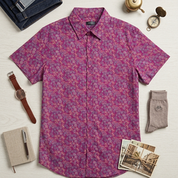 Bicycle Print Shirt