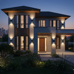 Rectangular Wall Lights