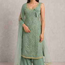 TearDrop Rhinestone Ladies Shalwar Indian Wear 5003