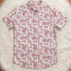 Interjection words print shirt