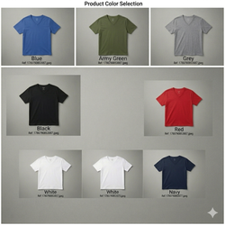 Hanes/Ice V Neck Tagless Tees