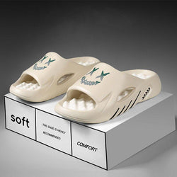 A Nick’s Brand Cream Neon Smile Slide